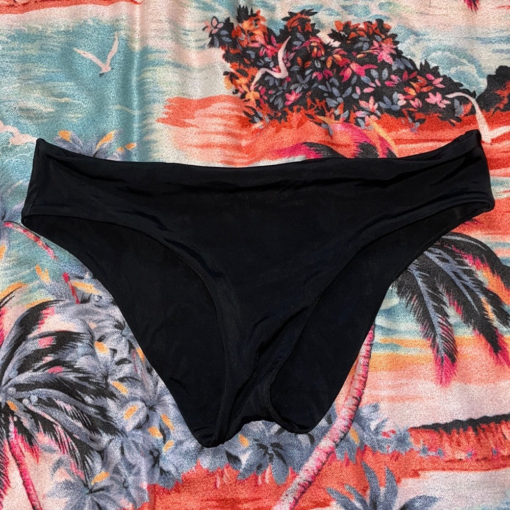 Victoria’s Secret Black Bikini Bottoms Size S